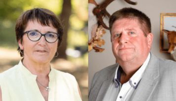 Christiane Lambert et Willy Schraen en soutien aux violences commises à l’encontre de participants à une conférence sur l’élevage en Ariège